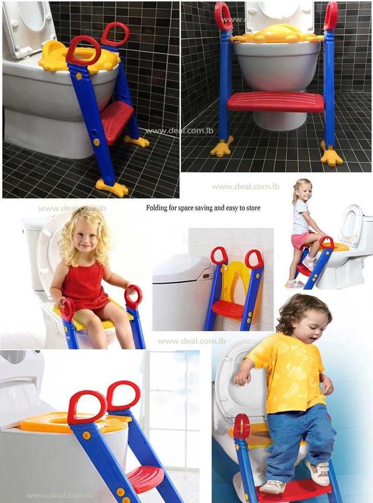 Potty seat with step stool ladder Potty seat with step stool ladder